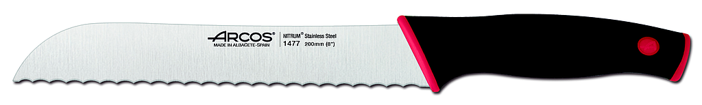 couteau à pain cranté 200 mm