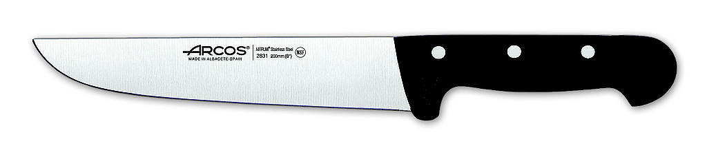 couteau boucher 200 mm