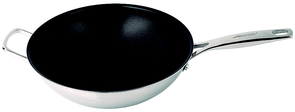 wok antiadhésif 28 cm