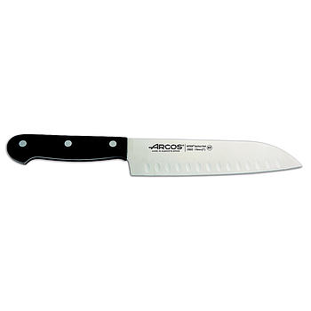 couteau santoku alvéolé 170 mm