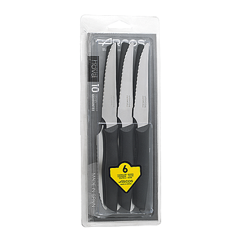 set 6 couteaux steak cranté 110 mm 188100